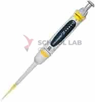 Pearl Variable Volume Micropipette - 20-200µL - White/Yellow
